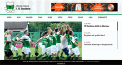 Desktop Screenshot of fc-stockheim.de